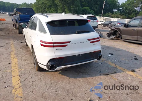 2022 Genesis Gv70 3.5T Awd Sport из США, поврежденный, VIN KMUMCDTC6NU040733